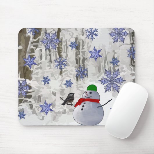 Winter-Märchenland Mousepad (Mit Mouse)