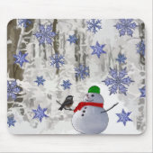Winter-Märchenland Mousepad (Vorne)