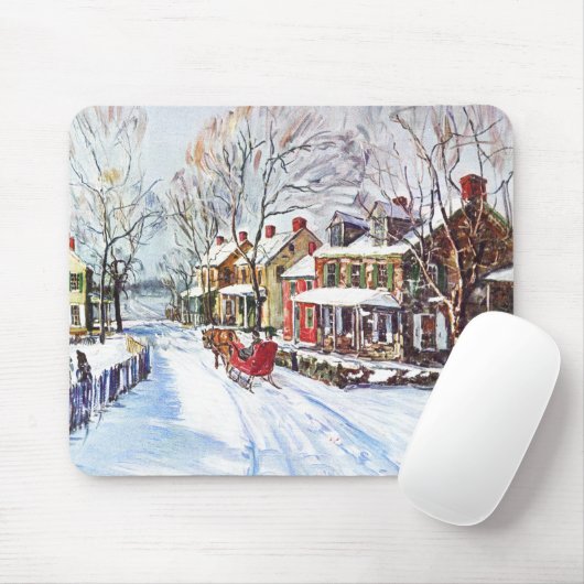 Winter-Märchenland Mousepad (Mit Mouse)