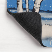 Winter-Märchenland Mousepad (Ecke)