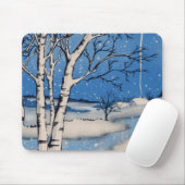 Winter-Märchenland Mousepad (Mit Mouse)