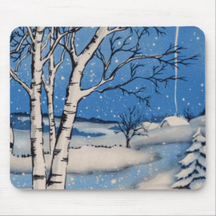 Winter-Märchenland Mousepad