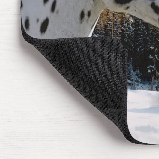 Winter-Märchenland Mousepad (Ecke)