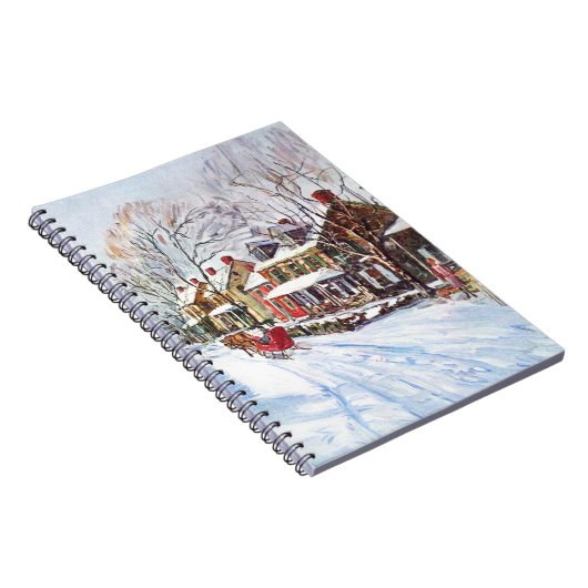 Winter-Märchenland Notizblock (Rechte Seite)