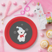 Winter-Märchenland-Pappteller Pappteller (Party)