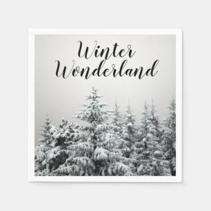 Winter-Märchenland-Party-Servietten Serviette