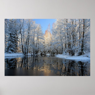 Winter-Märchenland Poster