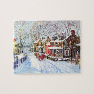 Winter-Märchenland Puzzle