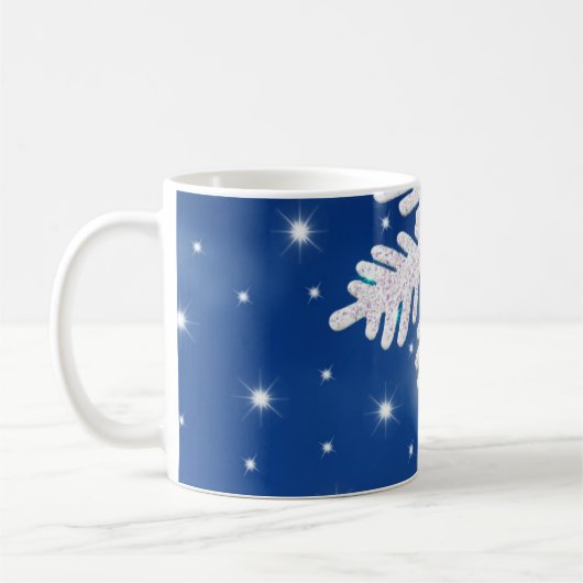 Winter-Märchenland-Tasse Kaffeetasse (Links)