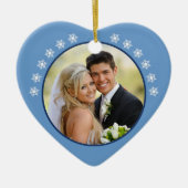 Winter-Märchenland-Verzierung Keramik Ornament (Vorne)