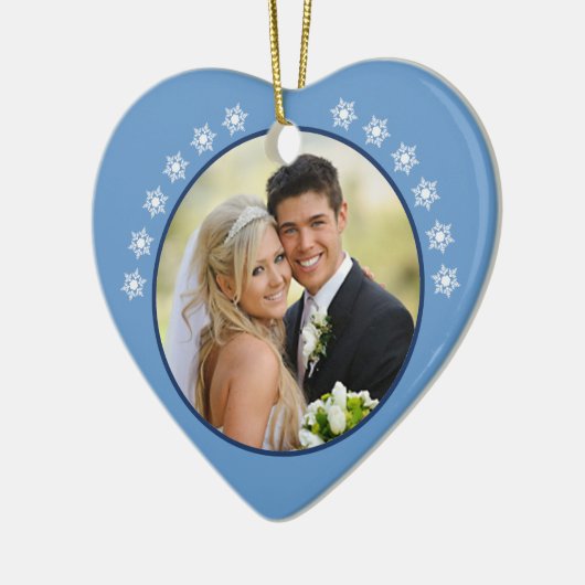 Winter-Märchenland-Verzierung Keramik Ornament (Links)