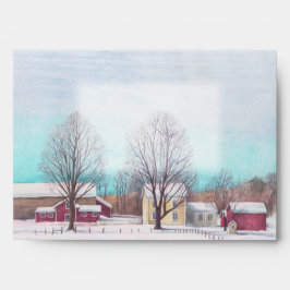 Winter-Märchenland vom Bauernhof