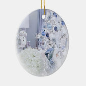 Winter-Märchenland-Weihnachten Keramik Ornament (Rechts)