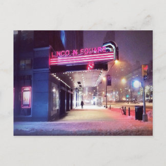 Winter Marquee Postkarte