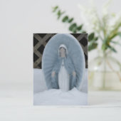 Winter Mary Postkarte (Stehend Vorderseite)