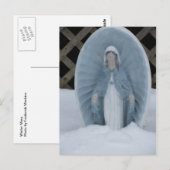 Winter Mary Postkarte (Vorne/Hinten)
