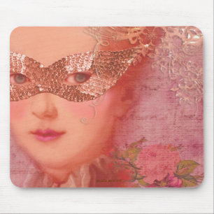 Winter-Maskerade Mousepad