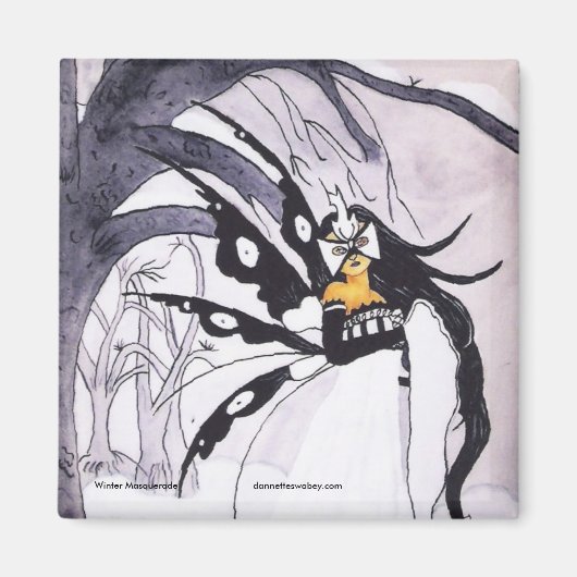 Winter Masquerade Magnet (Vorne)