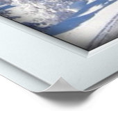 Winter Mattierte Treesl Fenster mit View Poster (Ecke)