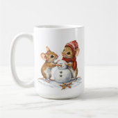 Winter Mäuse Tasse (Links)