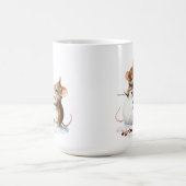 Winter Mäuse Tasse (Mittel)