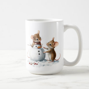 Winter Mäuse Tasse