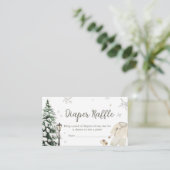 Winter Merry Little Baby Clothes Windeln Windeln R Begleitkarte (Stehend Vorderseite)