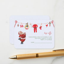 Winter Merry Little Christmas Baby Shower Books