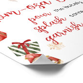 Winter Merry Little Christmas Mama Osa Bar Poster (Ecke)