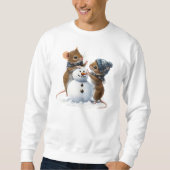 Winter Mice Sweatshirt (Vorderseite)