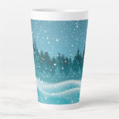 Winter Milchtasse (Vorderseite)