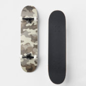 Winter Militär-Tarnmuster Skateboard (Vorderseite)