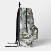 Winter Military Camouflage Pattern Bedruckter Rucksack (Links)