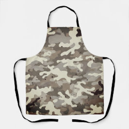 Winter Military Camouflage Pattern Schürze