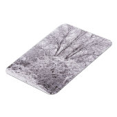 Winter mit schneebedeckter Landschaft Magnet (Linke Seite)
