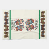 Winter Mittens Geschirrtuch (Horizontal)