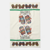 Winter Mittens Geschirrtuch (Vertikal)