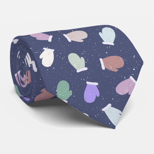 Winter Mittens Krawatte (Gerollt)