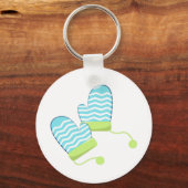 Winter Mittens Schlüsselanhänger (Vorderseite)