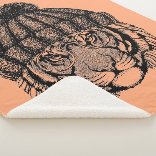 Winter-Mode-bereiter Tiger Sherpadecke (3/4)