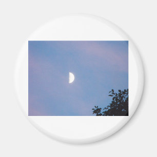 Winter-Mond Magnet