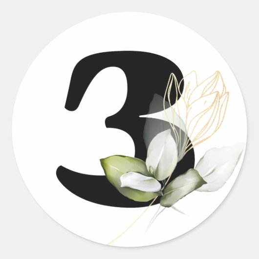 Winter MONOGRAM Bulgarisches kyrillisches Alphabet Runder Aufkleber (Vorderseite)