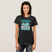 Winter Mood Snow Snowy Climate Ice Cold Season T-Shirt (Vorne ganz)