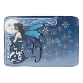 Winter Moon Fairy Badematte (Vorderseite)