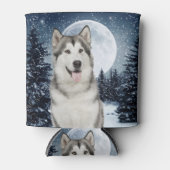 Winter Moon Husky Can Cooler Dosenkühler (Vorderseite)