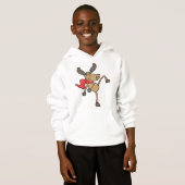 Winter Moose Hoodie (Vorne ganz)