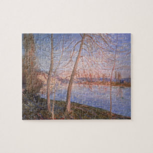 Winter-Morgen Alfred Sisleys Puzzle