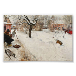 Winter Motif Åsögatan Fotodruck