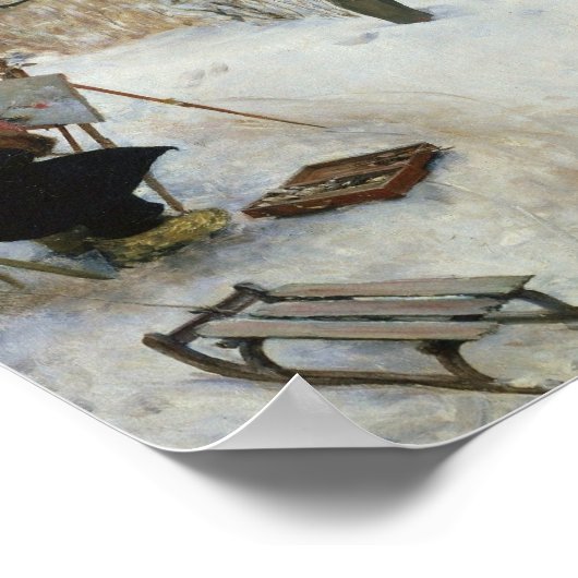 Winter Motif Åsögatan Poster (Ecke)