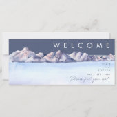 Winter Mountain Abend Seating Chart Header (Vorderseite)